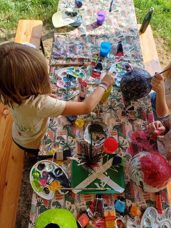 Knutselen in de natuur