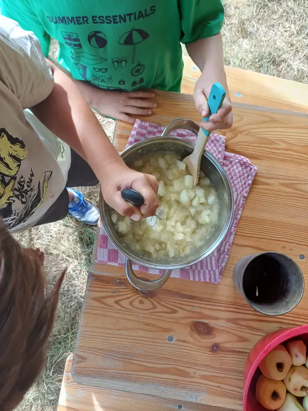 Koken met wat we vinden in de natuur
